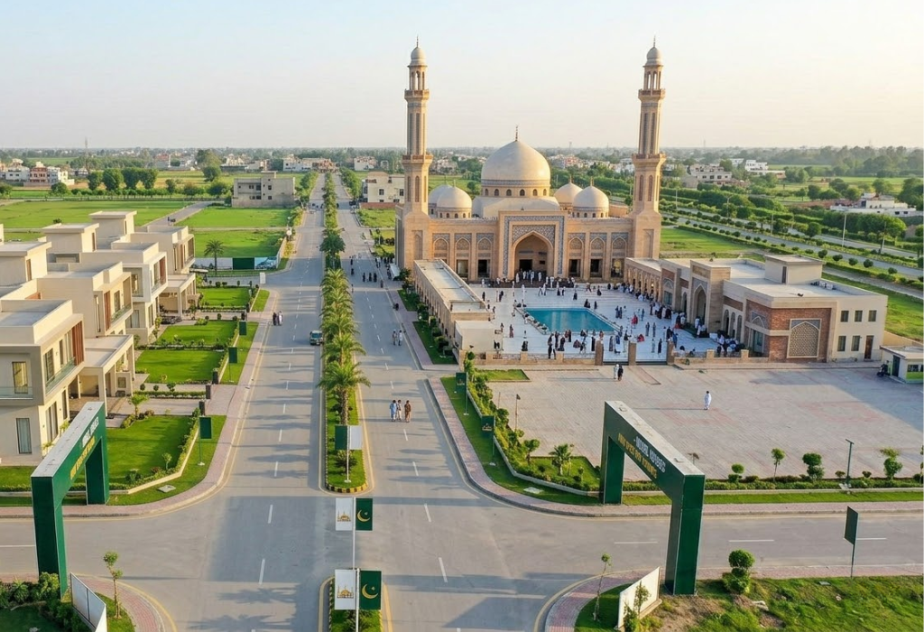 The grand mosque of Faisal Orchard